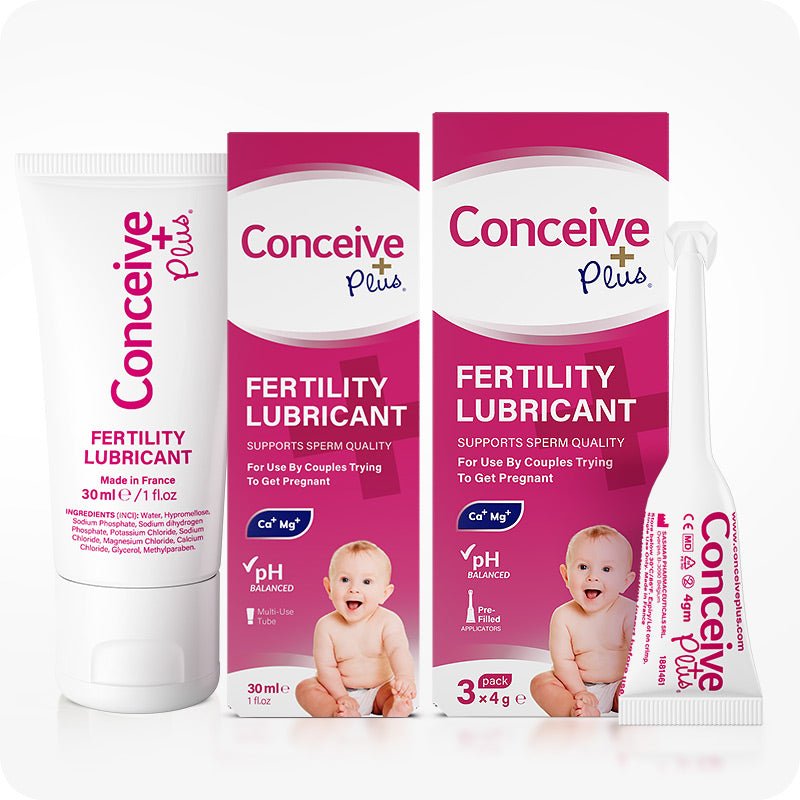 Fertility Lubricant Bundle - Try Me Size for Optimal Help Conceive Plus Europe Fertility Lubricant Bundle - Try Me Size for Optimal Help Conceive Plus Europe