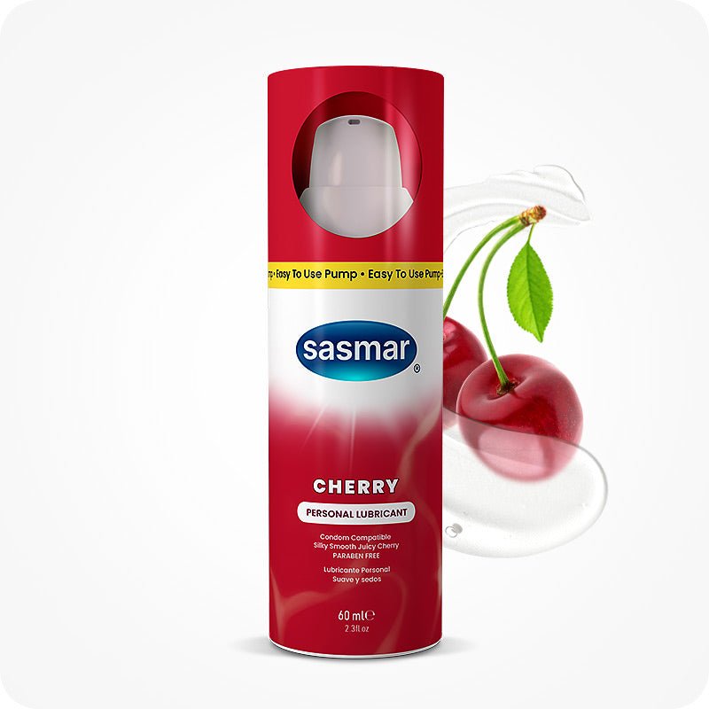 Sasmar Cherry Flavor Fertility Lubricant for Couples Conceive Plus Europe Sasmar Cherry Flavor Fertility Lubricant for Couples Conceive Plus Europe