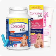 Men's Fertility Support + Lubricant - Conceive Plus Europe